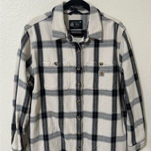 Carhartt Plaid Flannel Jacket
